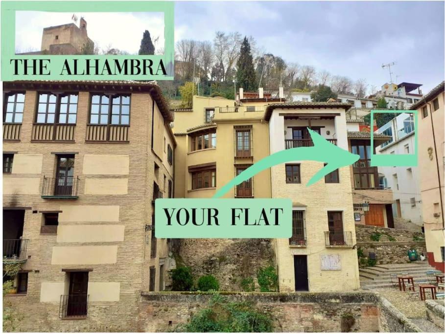 Апартаменти Amazing Loft! Rooftop Terrace! Alhambra Views! Гранада Екстер'єр фото